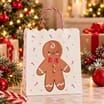 Sleigh Bells Gingerbread Treat Bags 6 Pack