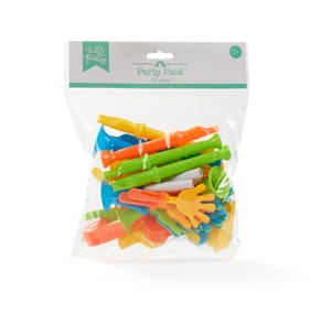 Lets Party 32 Piece Party Pack - Multicolour