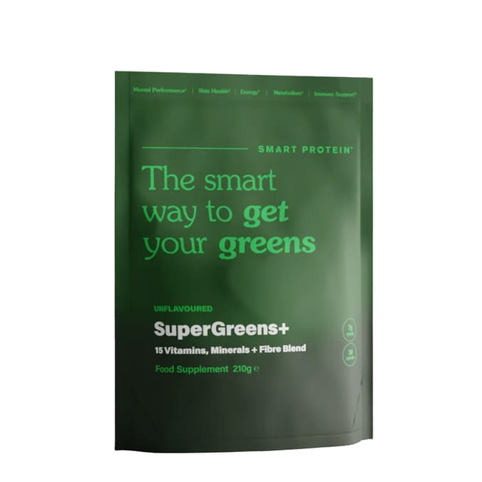 Smart Protein SuperGreens+ Food Supplements 210g - Unflavoured