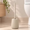 Bath Plastic Toilet Brush & Holder