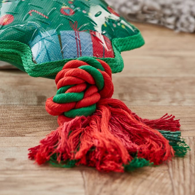 Chester's Christmas TPR Rope Toy