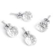 Home Collections Glass Drawer Knobs 4 Pack