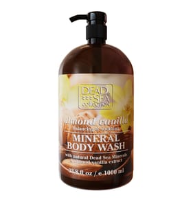 Dead Sea Collection Mineral Body Wash 1000ml - Almond Vanilla