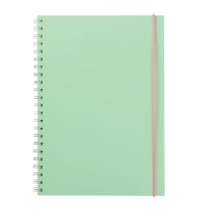 Back To School A4 Spiral Notebook - Green