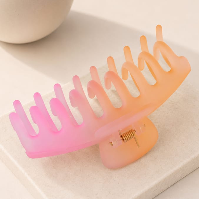 Matte Ombre Claw Clip