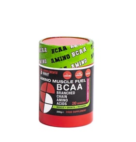 Supplements Direct Amino Muscle Fuel BCAA 200g - Cherry Fantastic