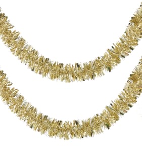 Festive Feeling Small Tinsel 2m - Gold