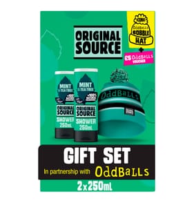 Original Source x Oddballs Gift Set with Shower Gel and Hat