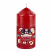 Wickford & Co Warm Apple & Cinnamon Pillar Candle