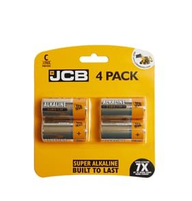 JCB C Batteries 4 Pack
