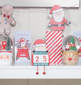 Sleigh Bells Advent Countdown - Santa