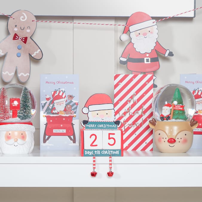 Sleigh Bells Advent Countdown - Santa
