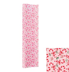 Festive Feeling 12Metre Wrapping Paper - Candy Canes