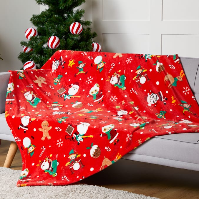 Sleigh Bells Super Soft Throw