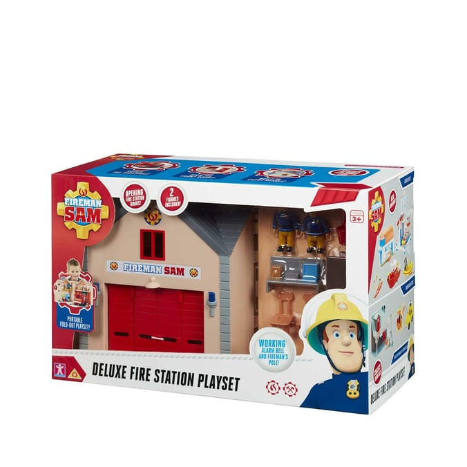 Fireman Sam Deluxe Fire Station Playset