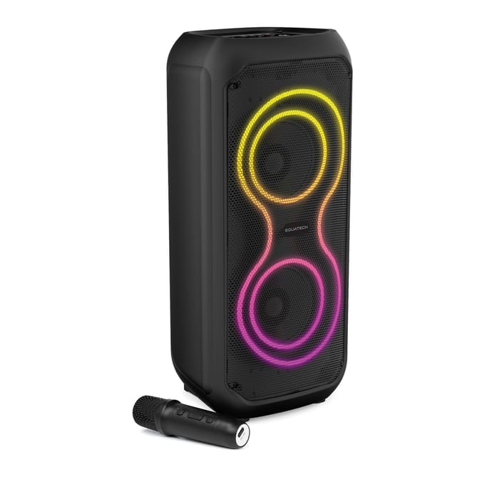 Equatech LED Wireless Karaoke Speaker & Microphone 10W
