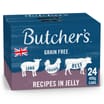 Butcher's Wet Dog Food Tins 24 x 400g - Recipes in Jelly