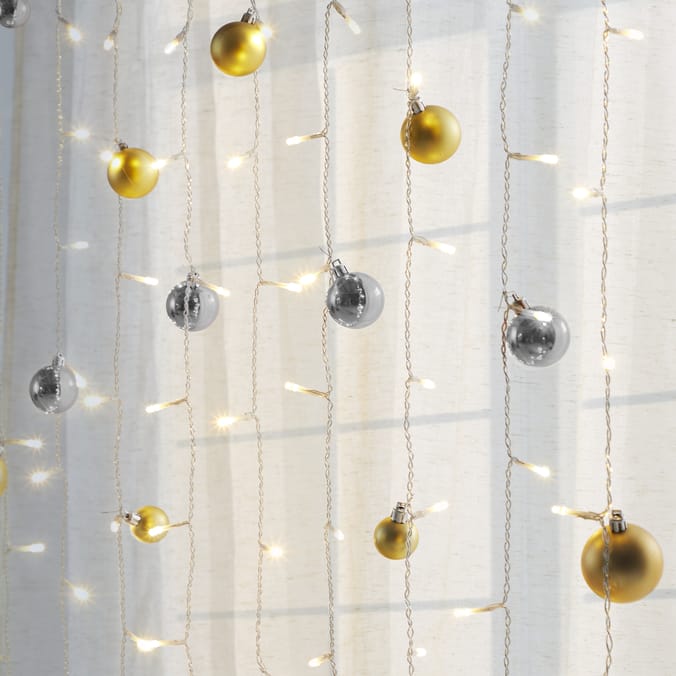 Prestige LED Bauble Curtain Lights