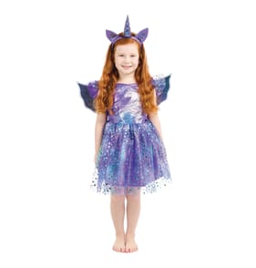 Hallow Scream Kids Unicorn Dress Costume