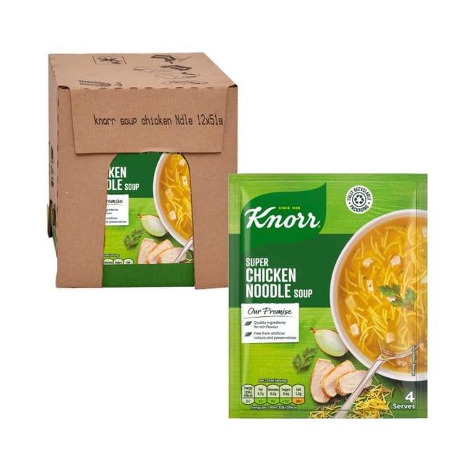Knorr Super Chicken Noodle Soup 51g x12