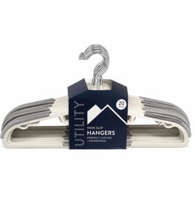 Utility Non-Slip Hangers 20 Pack