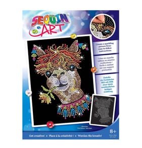Sequin Art - Alpaca