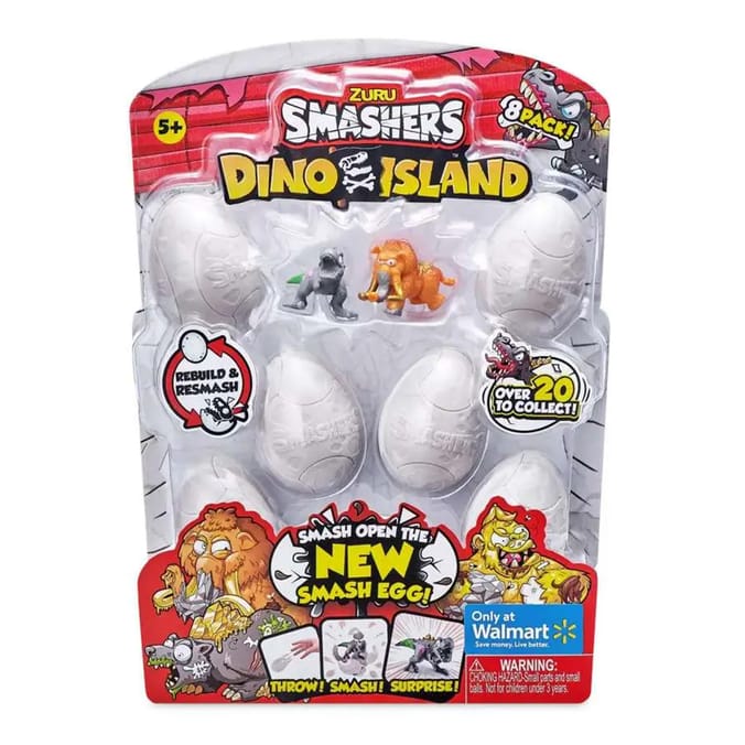 Smashers Dino Island Exclusive Mini Figure 8-Pack - Series 5