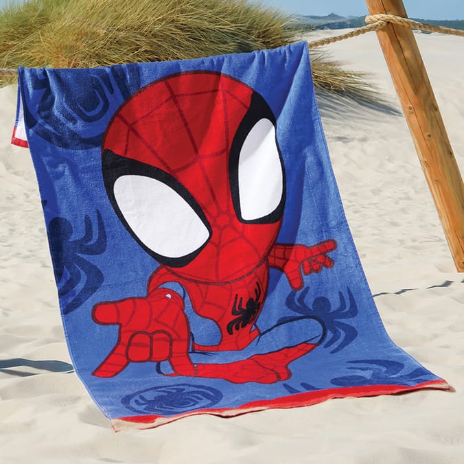 Marvel Spidey And His Amazing Friends Beach Towel