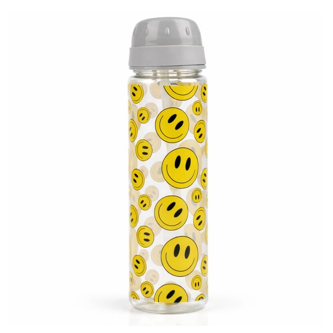  Printed Water Bottle 700ml - Smiley Face