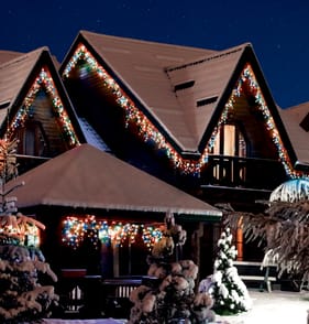 Prestige Mains Operated 1000 LED Gutter Icicle Lights - Multi-Colour