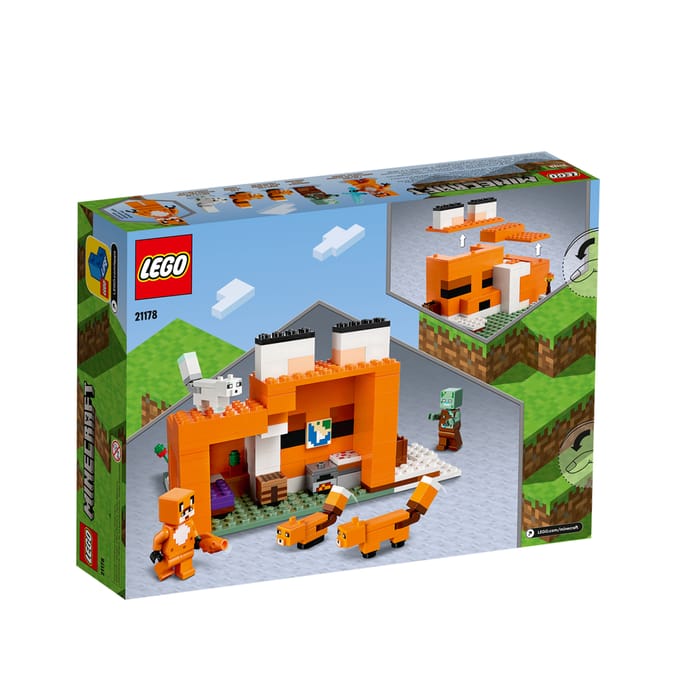LEGO Minecraft The Fox Lodge 21178 Home Bargains