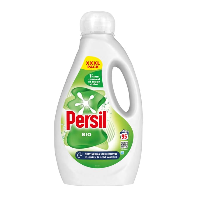 Persil Laundry Washing Liquid Detergent Bio 95 washes
