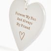 Someone Special Ceramic Heart - Nan