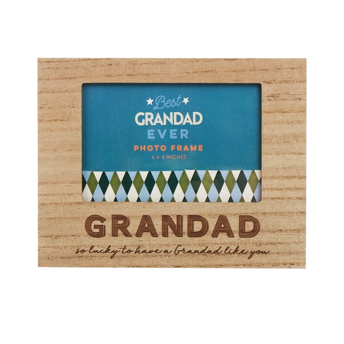 Just For You Grandad Wooden Photo Frame - Grandad