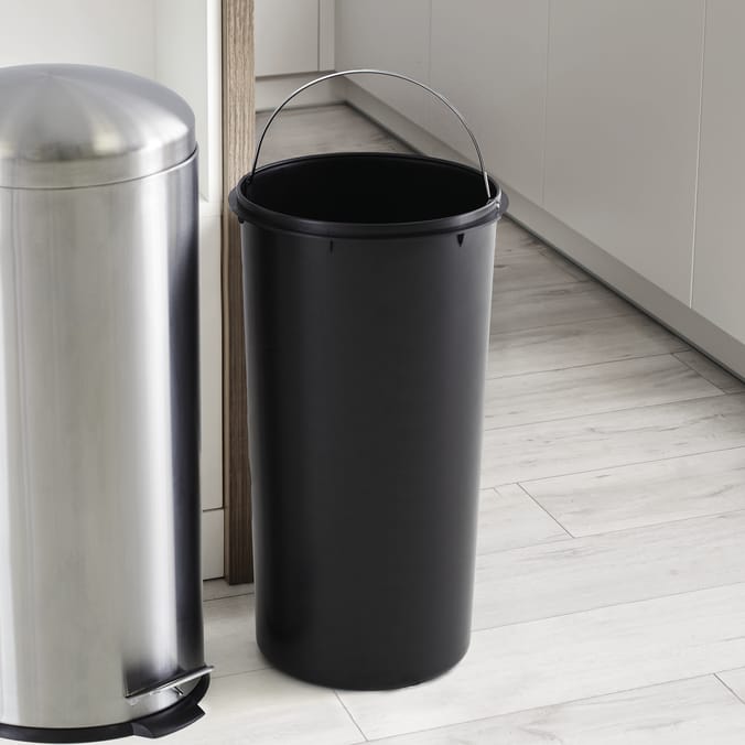 Utility Domed Pedal Bin 30l