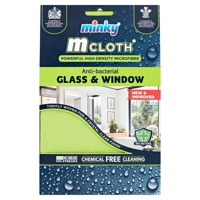 Minky Powerful High Density Microfibre Glass & Window Cloth