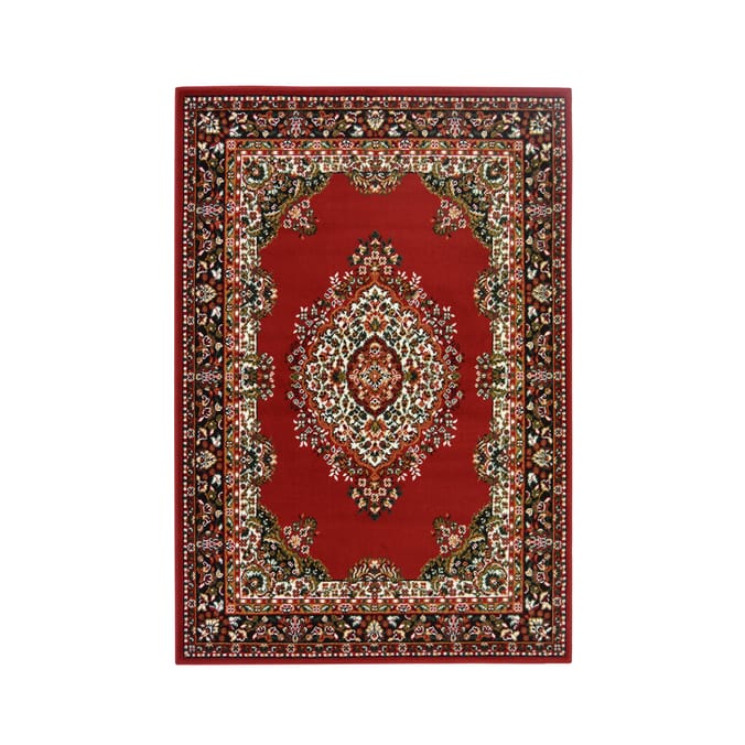 Essentials Maestro Traditional Rug - Red 160 x 230cm