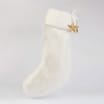 Winter Luxe Faux Fur Stocking