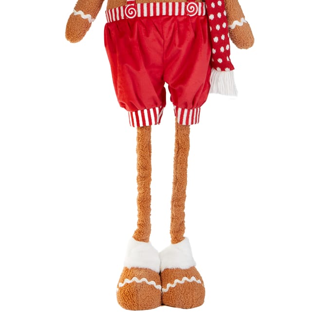 Winter Charm Extendable Gingerbread Man Decoration 90-110cm
