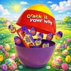 Cracking Chocolate Filled Egg 419g