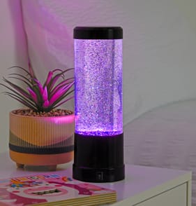 Equatech 10" LED Lamp - Glitter Motion Light
