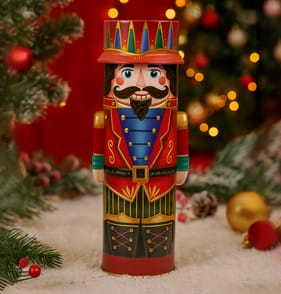 Nutcracker Biscuit Tin with Shortbread Biscuits 135g