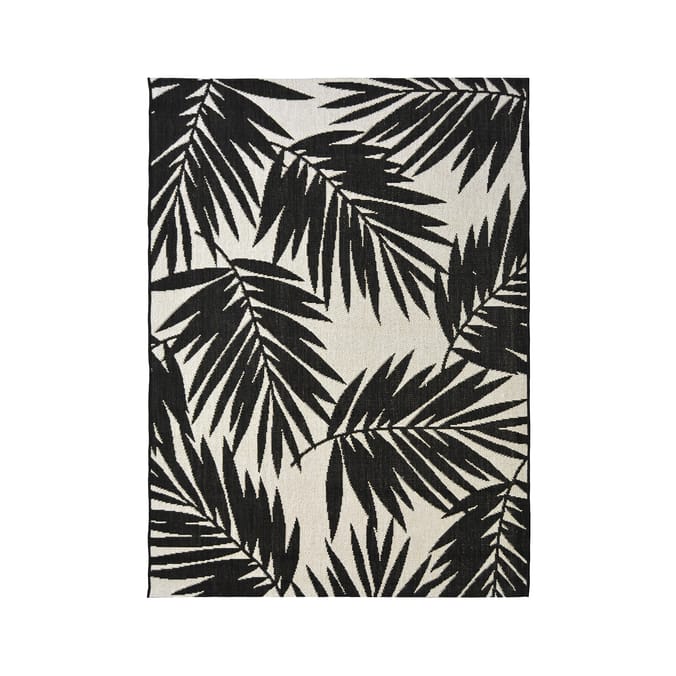 Essentials Tropical Leaf Indoor/Outdoor Rug - Mono