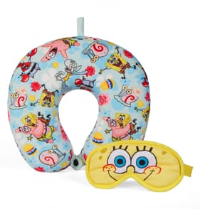SpongeBob Squarepants Travel Pillow Set