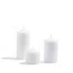 Wickford & Co Unfragranced Mixed Pillar Candle Set