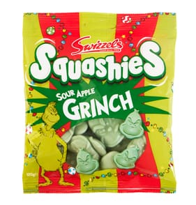 Swizzels Grinch Squashies 120g - Sour Apple