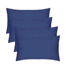 Home Collections: 4 Pillowcases - Navy
