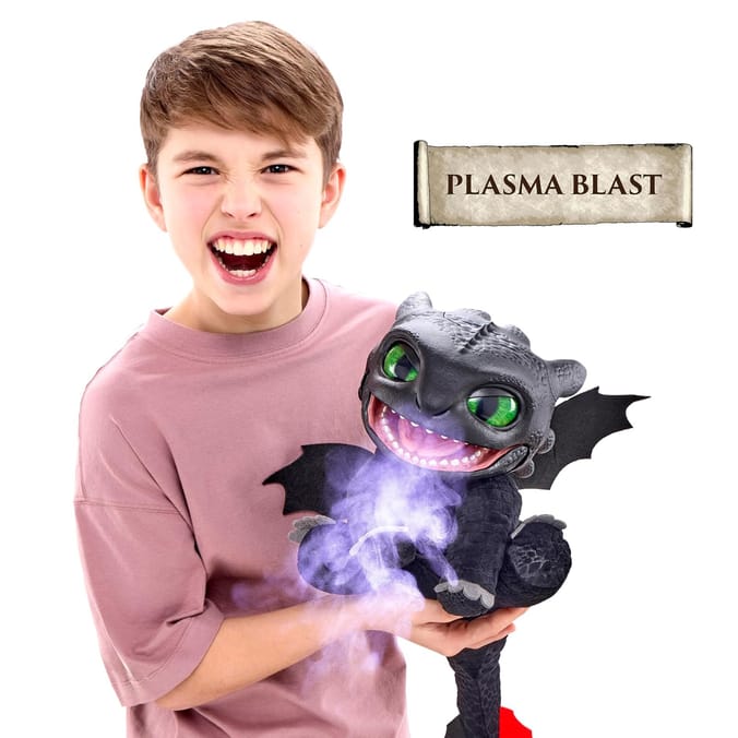How To Train Your Dragon Puppetronic RealFX Interactive Figure - Toothless