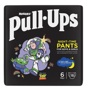 Huggies Pull-Ups Night Time Nappy Pants 18's Size 6