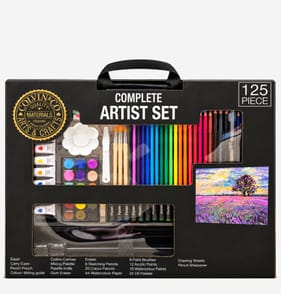 Colvin & Co Complete Artist Set with Easel